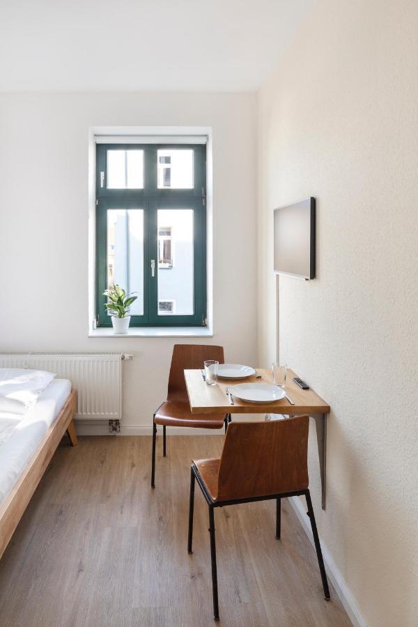 Tinytiny Modernes Studio Apartment In Plagwitz Leipzig Eksteriør billede