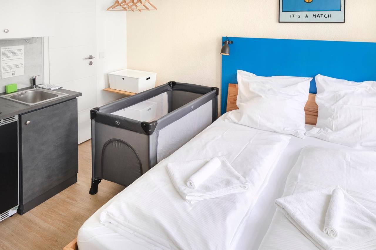 Tinytiny Modernes Studio Apartment In Plagwitz Leipzig Eksteriør billede